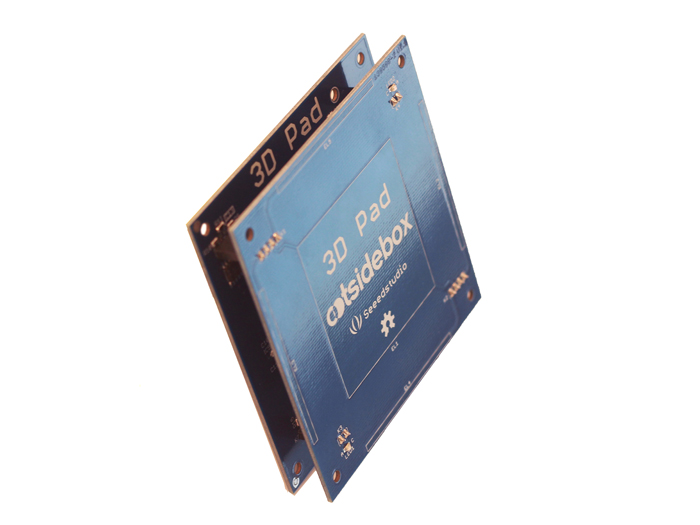 SeeedStudio 3Dpad touchless gesture controller Arduino shield [SKU: 102990178] ( 아두이노 패드 제스터 컨트롤러 )